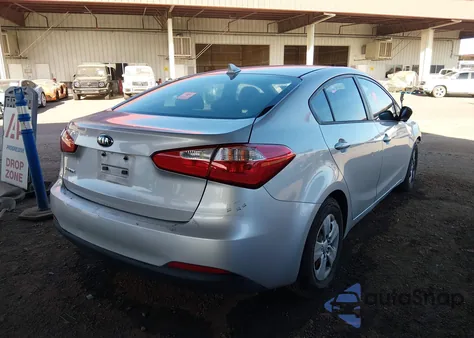 2015 Kia Forte Lx из США, поврежденный, VIN KNAFX4A68F5429993